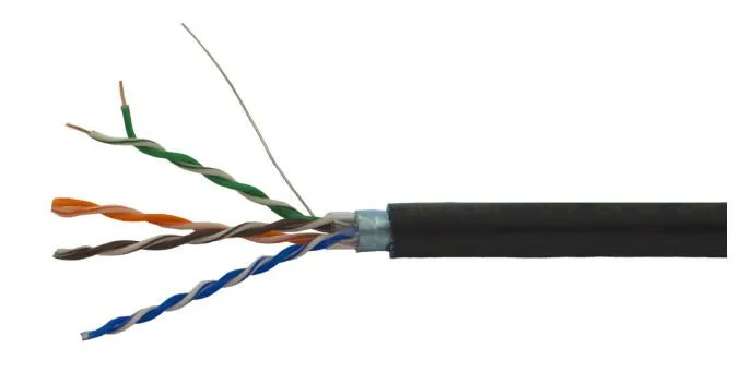 Кабель SUPRLAN Light F/UTP Cat.5e 2x2xAWG25 Cu PE Outdoor